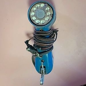 Vintage Telephone Lineman TEST SET - rotary, blue, 1970's
